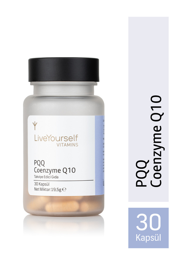 PQQ & Koenzim Q10 – 30 Kapsül Bitkisel Takviye - 1