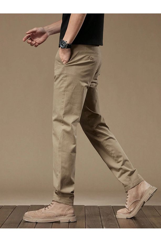Casual Regular Fit Erkek Chıno Pantolon - 2