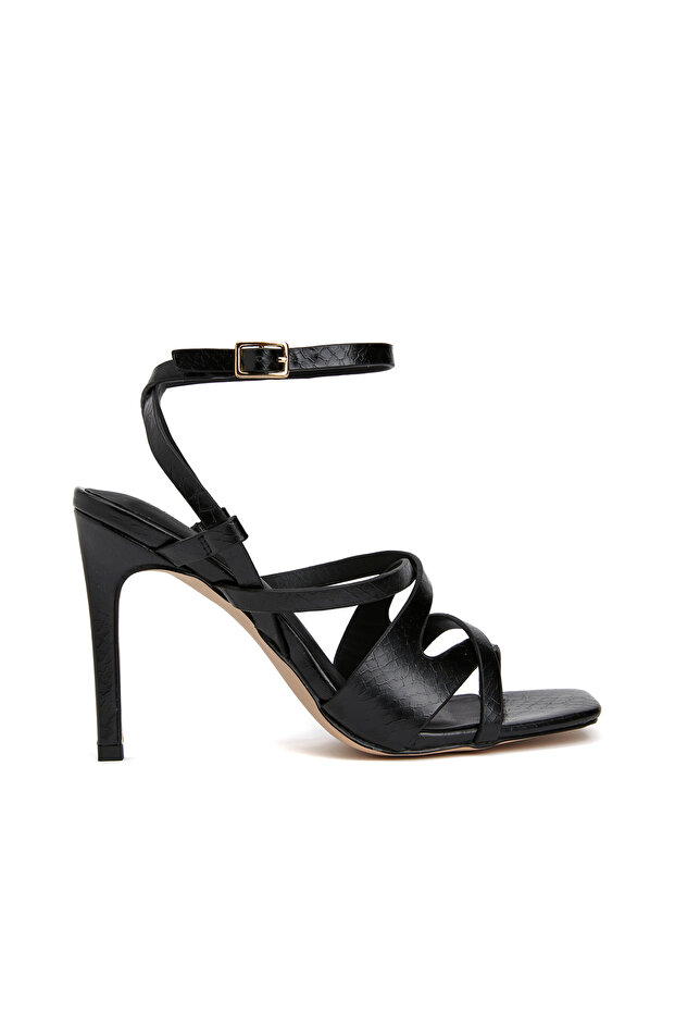 Siyah Kadın Sandalet - 2