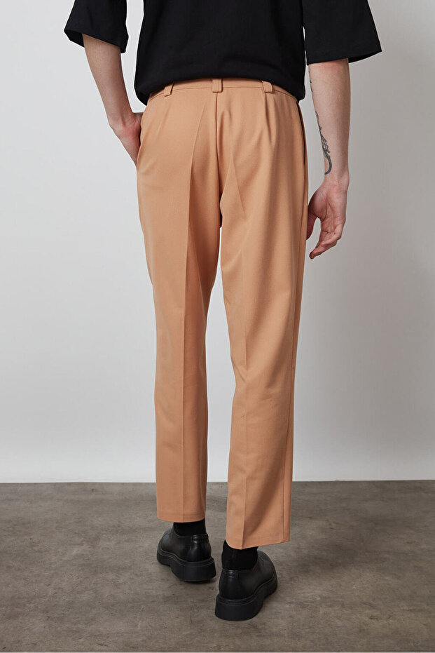 İki Pile Slim Pantolon - 4