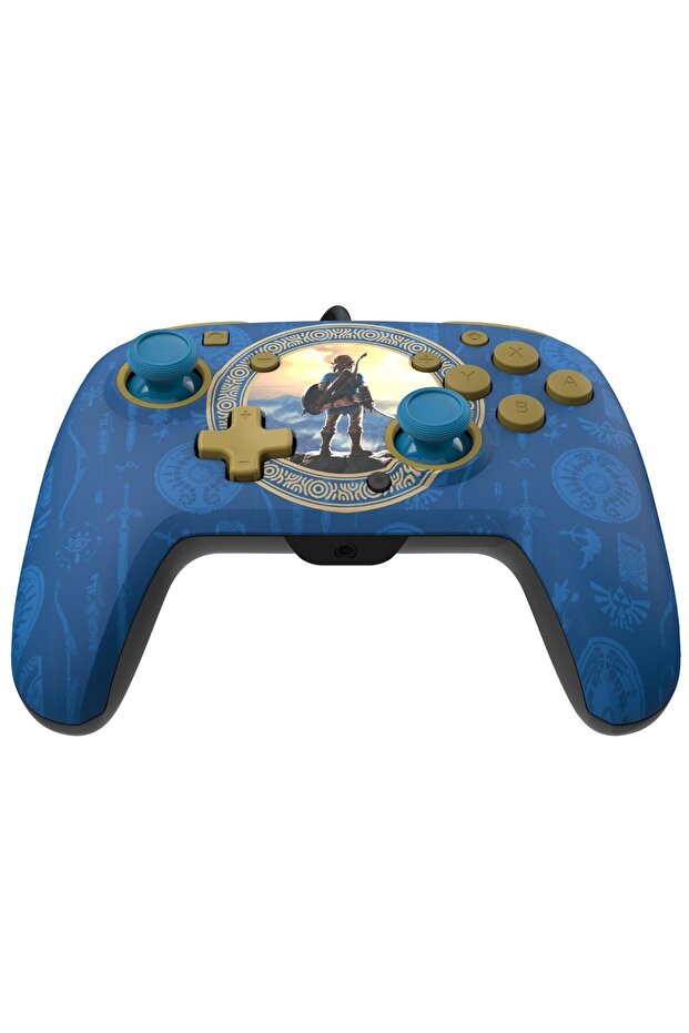 مباراة العودة · NS · وحدة تحكم سلكية Hyrule Blue - 4