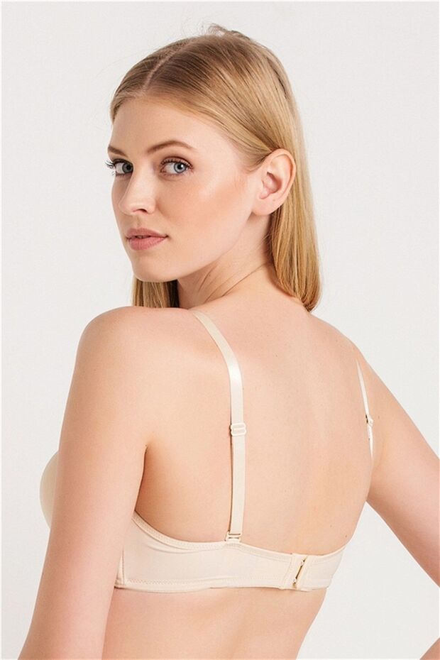 Basic Plain Extra Padded Supported Water Bra - 2050 - 2