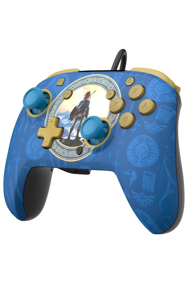 مباراة العودة · NS · وحدة تحكم سلكية Hyrule Blue - 3