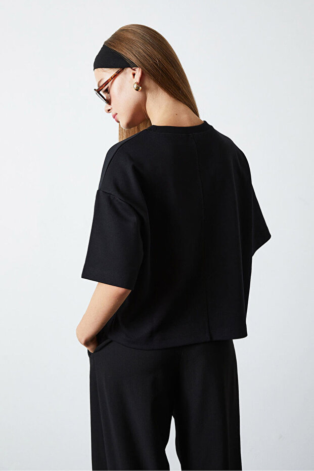 Baskılı Kısa Tshirt - 5