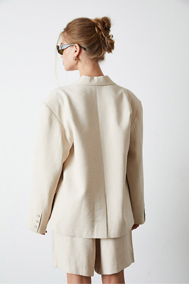 Oversize Blazer Ceket - 5