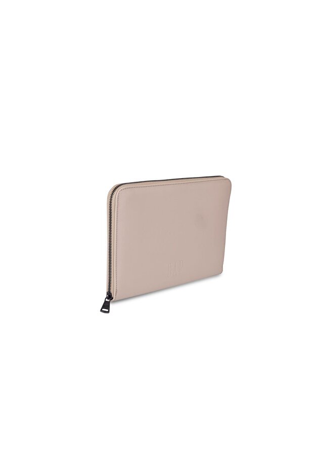 Women's Clutch Bag Women's Beige Bag - 15860 - 3