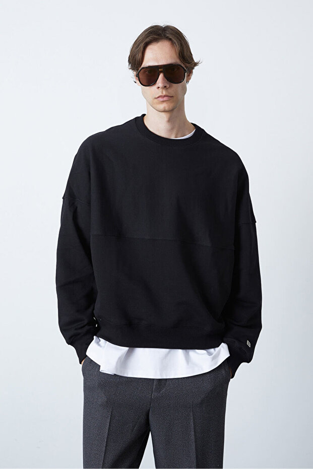 Basic Oversize Sweatshirt - 3