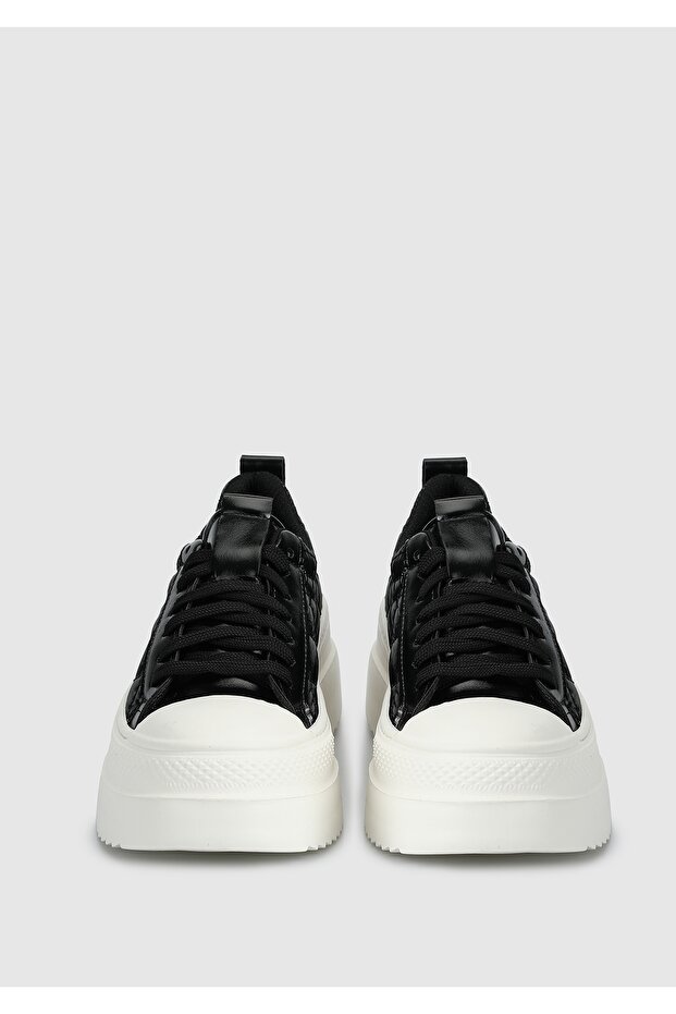 Siyah Kadın Sneaker - 3