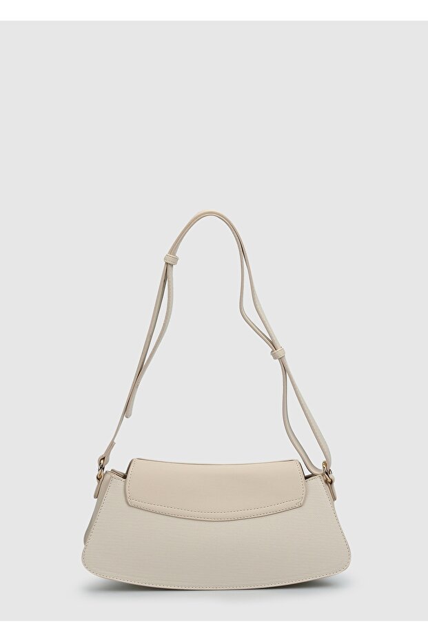 Geantă de umăr de damă bej - 3