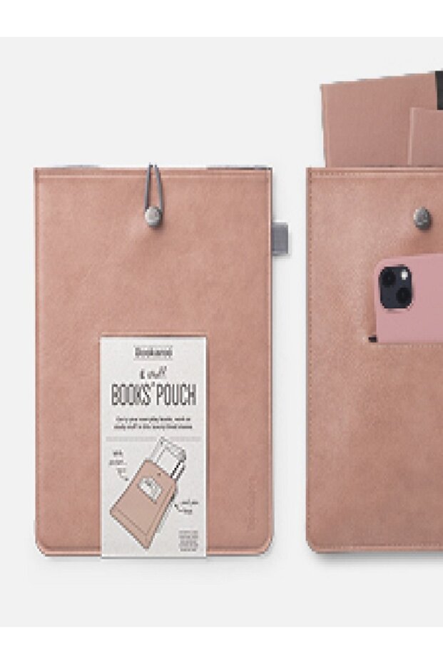 Bookaroo Books & Stuff Pouch - Brown - 8