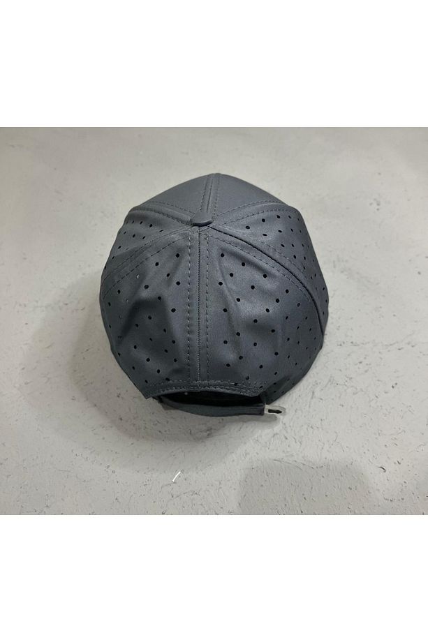 Delikli Mikro Kumaş Spor Şapka Unisex Arkası Cırtlı Ayarlanabilir - 2
