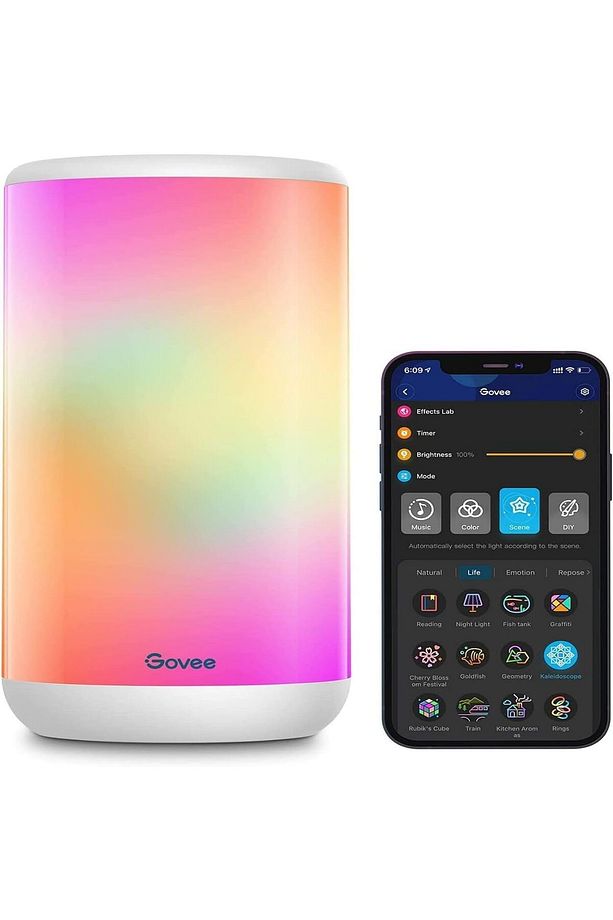 Akıllı Masa Lambası, Alexa ve Google Asistan ile Çalışan, 2200K-6500K Ayarlanabilir Renk - 1