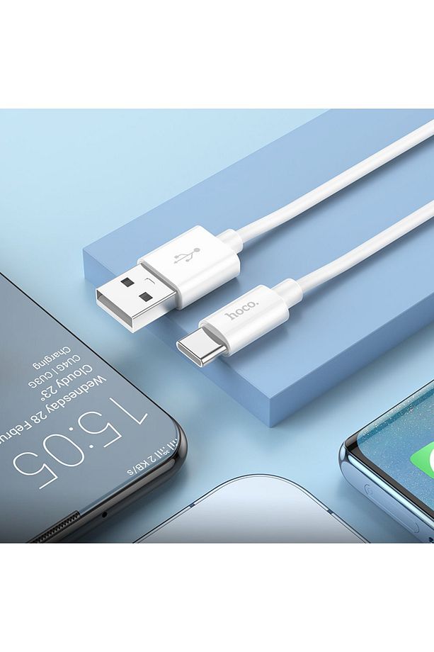 X87 3a Type-c To Usb Iphone Android Uyumlu Hızlı Şarj Veri Kablosu Kırmızı 1 Metre - 7