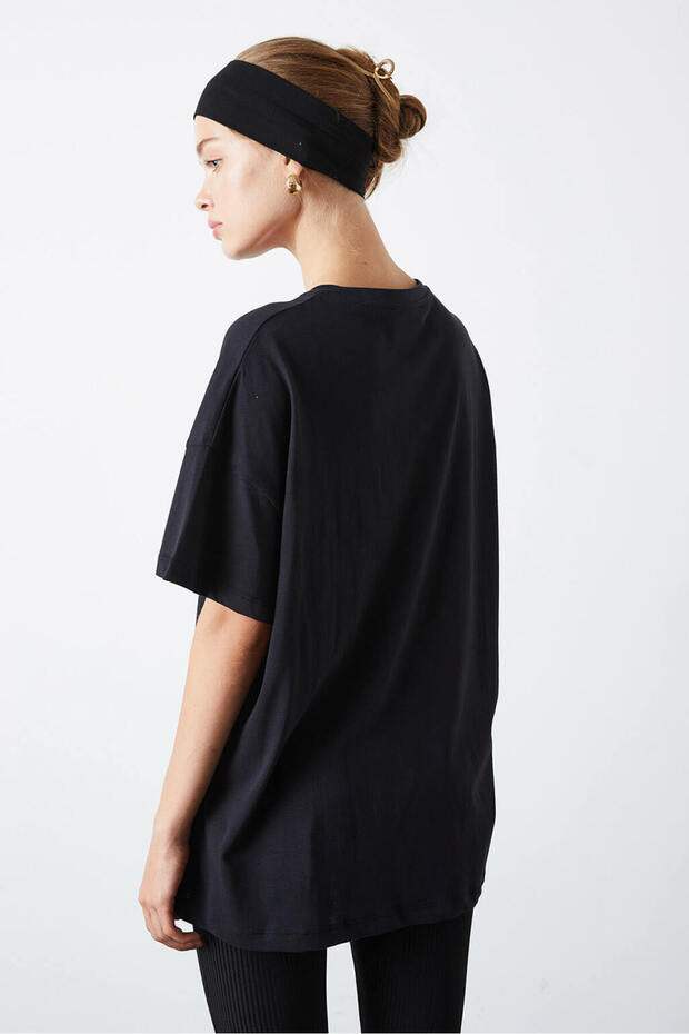 Oversize Basic Tshirt - 5