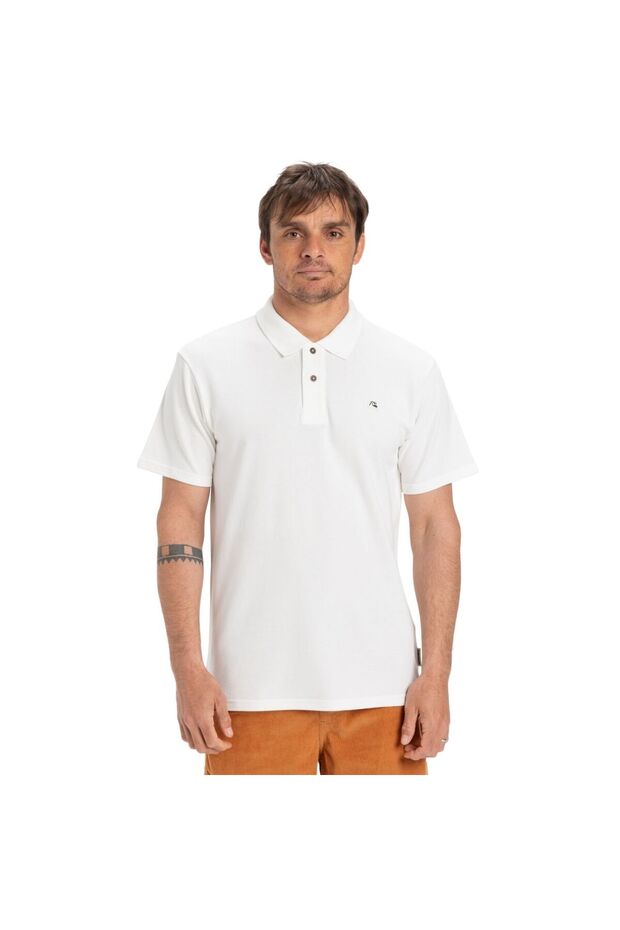 Dna Erkek Beyaz Polo Tişört ERKEK POLO T-SHIRT EQYKT04362 - 1