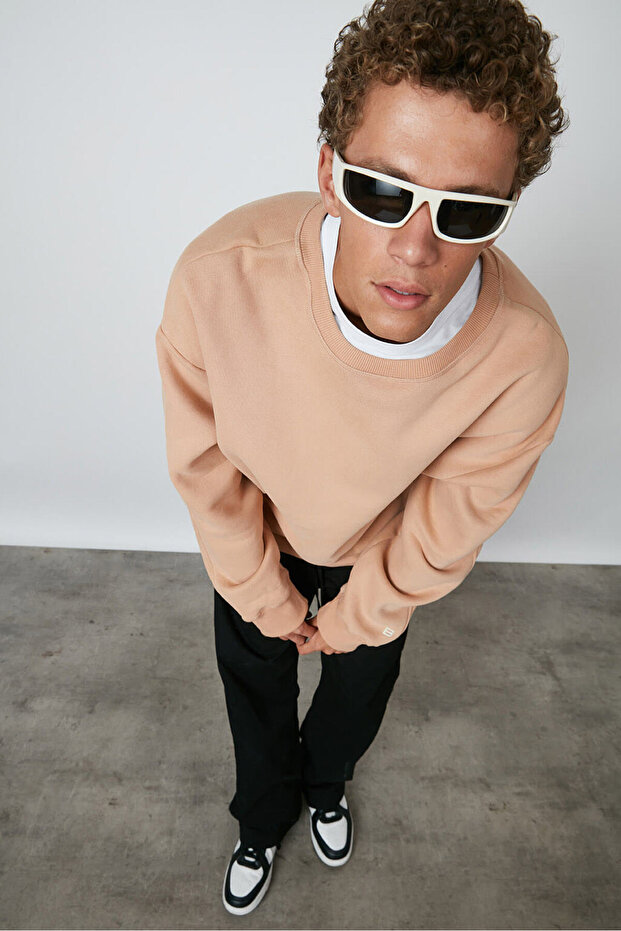Oversize Basic Sweatshirt - 2
