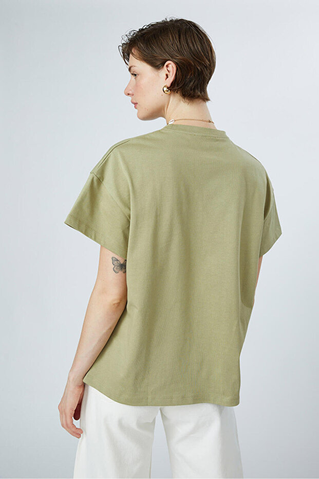 Oversize Kompakt Tshirt - 5