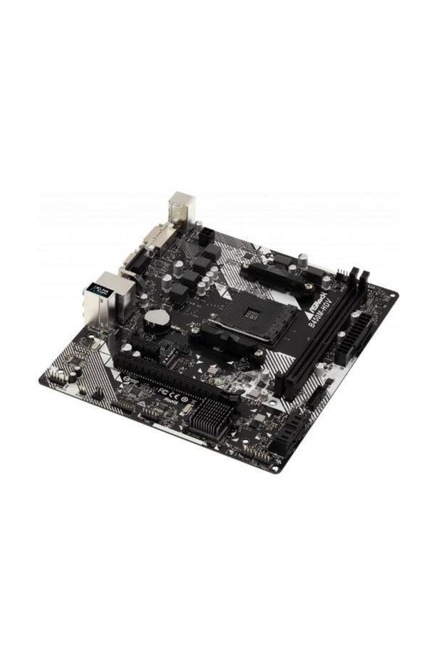 Placa de Baza ASRock B450M-HDV R4.0, AMD B540, AM4, DDR4, mATX - 3