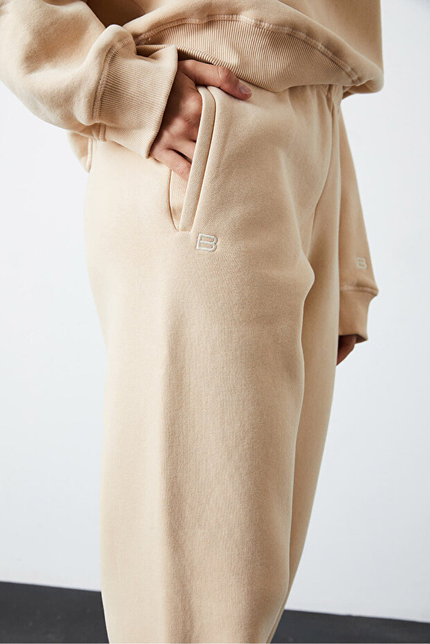 Lastikli Basic Jogging Pantolon - 3