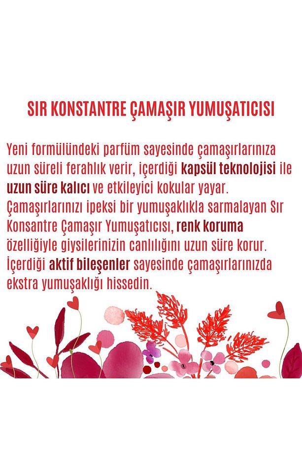 Konsantre Çamaşır Yumuşatıcısı Vanilya & Misk 1440 ml 60 Yıkama 4 Adet - 5