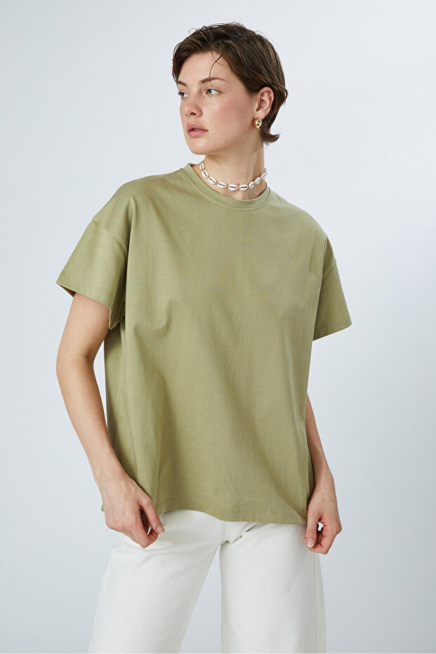 Oversize Kompakt Tshirt - 3