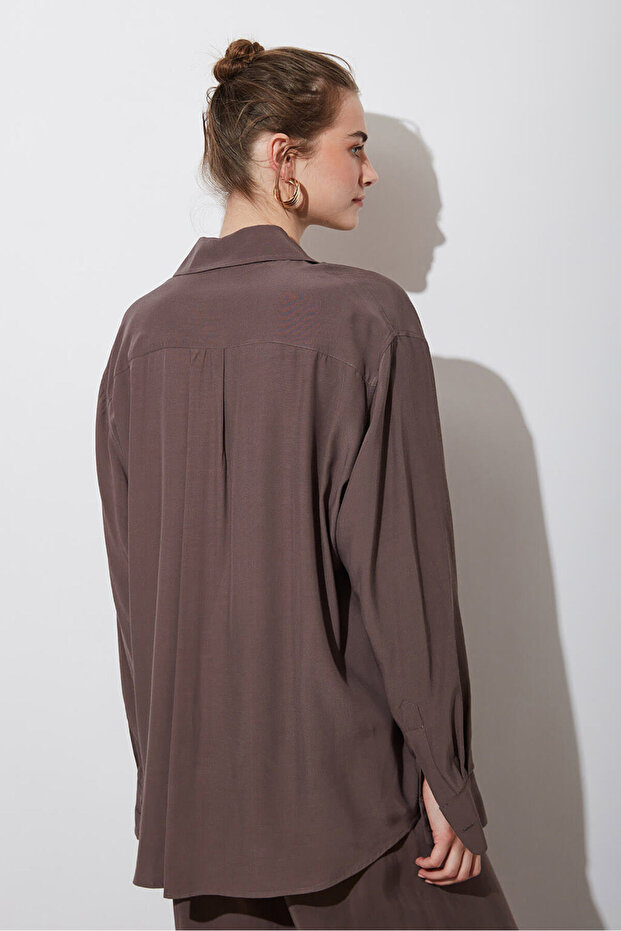 Oversize Gömlek - 5
