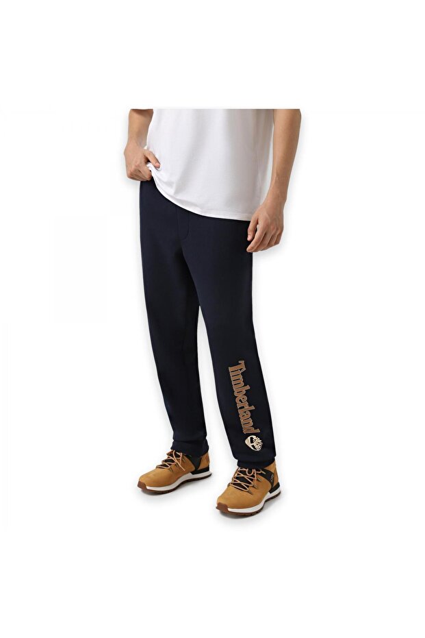 Tb0a5yfb Brushed Sweatpant Lacivert Erkek Eşofman Altı - 1