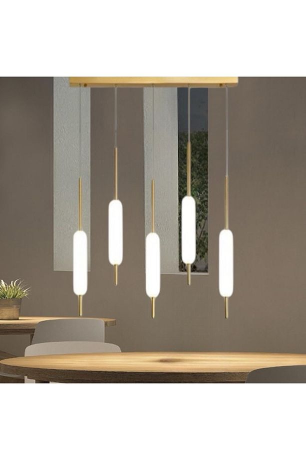 Eskitme Sarkıt 5 li Led Avize - 2