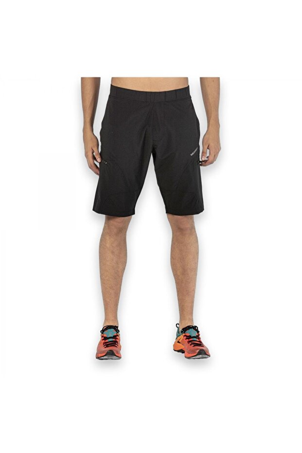 M2route Koşu Şortu Siyah Erkek Şort - 1