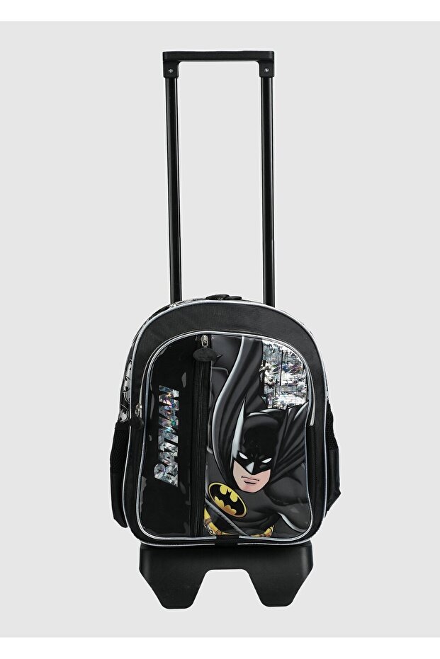 حقيبة سوداء بنمط ممسحة للأولاد - 1