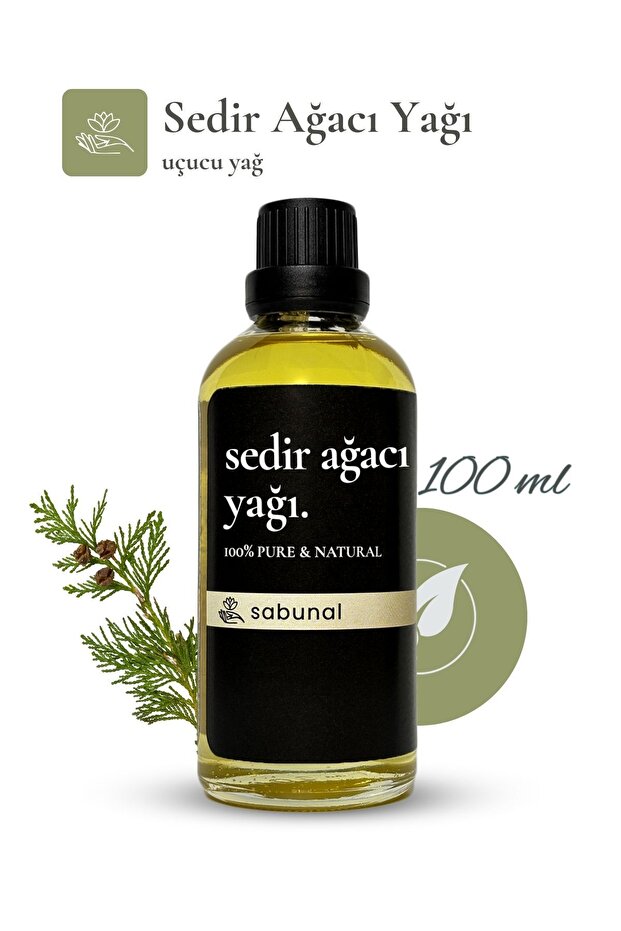 Cedarwood Oil 100 ml - Yoga, Meditation and Aromatherapy Oil