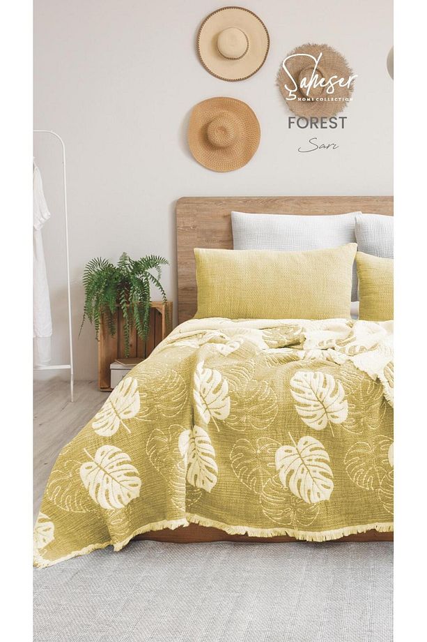 Forest 6 Kat Müslin Yatak Örtüsü Seti %100 Pamuk - 1