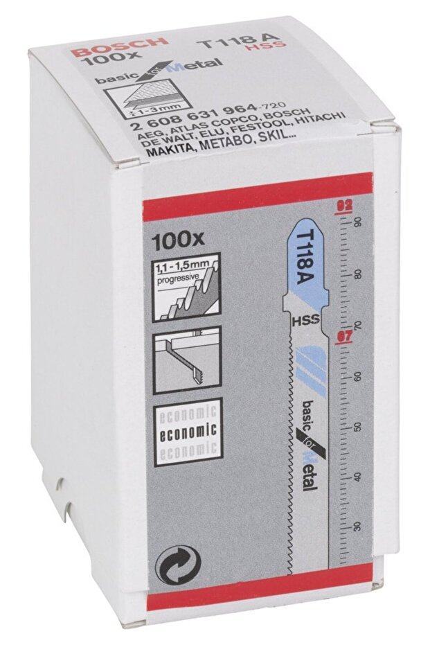 T 118 A Basic for Metal 100'lü - 2
