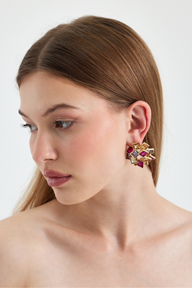 Stone Earring - 2
