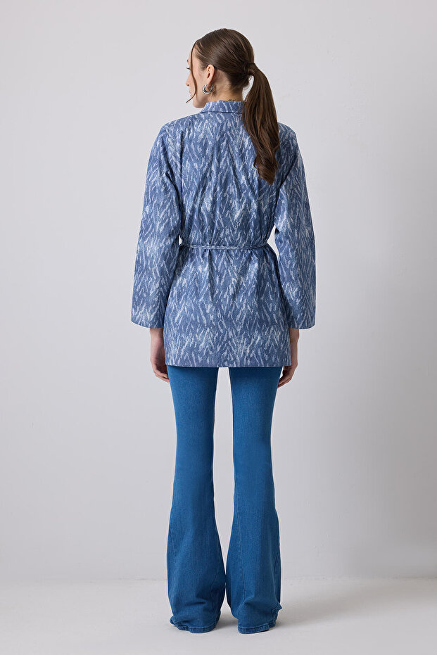 Padded Patterned Jacket - 5