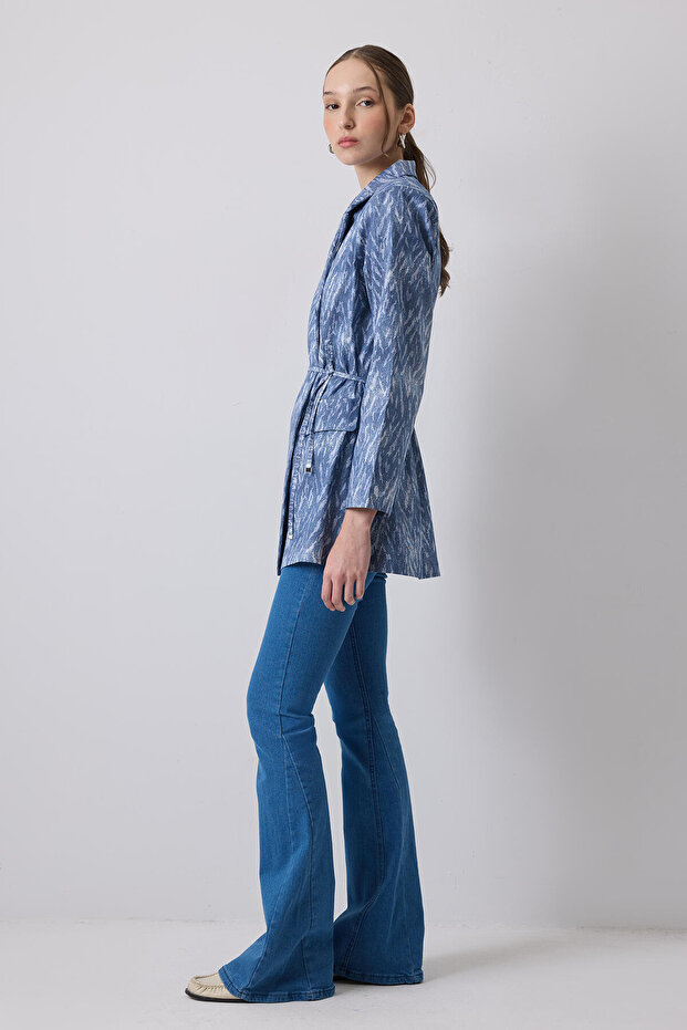 Padded Patterned Jacket - 4