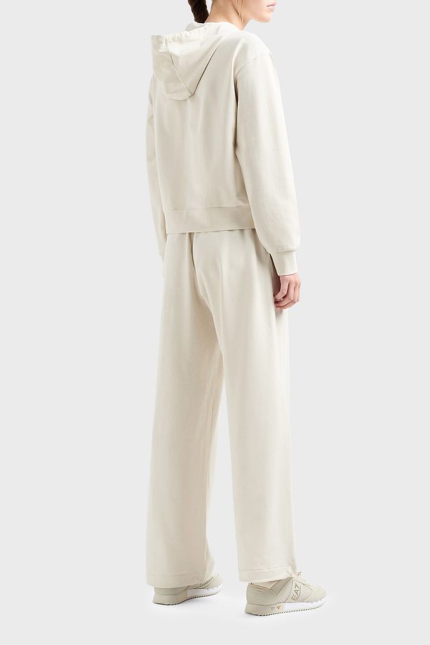 Logolu Streç Pamuklu Relaxed Fit Kapüşonlu Eşofman Takımı EŞOFMAN TAKIMI 7W000086 AF13135 - 2