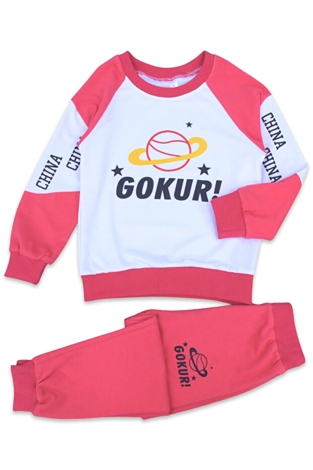 طقم بيجامة بطابع الفضاء - 1