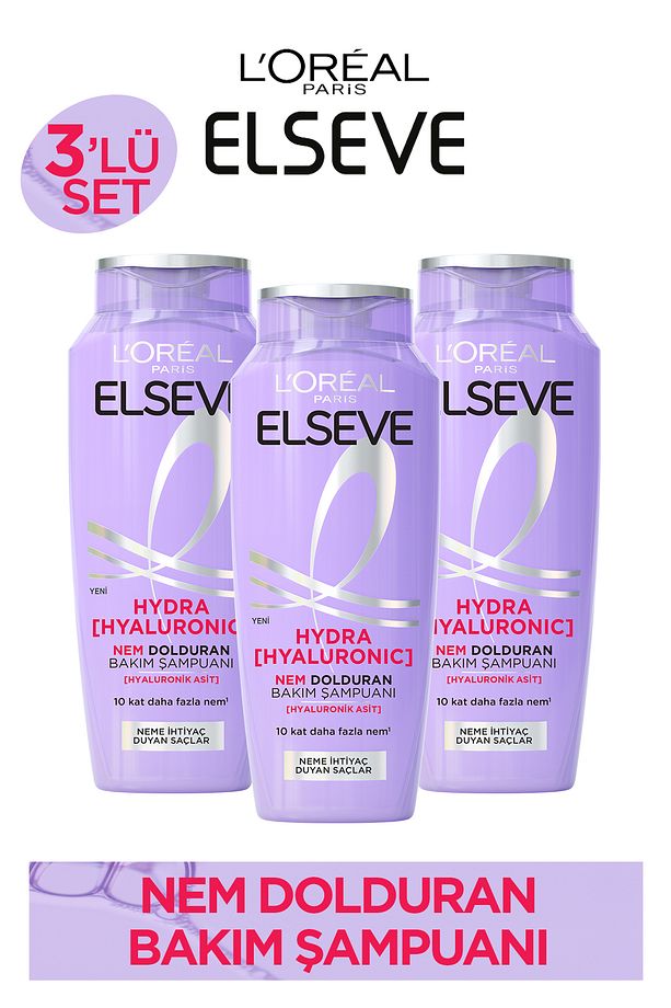Hydra [hyaluronic] Nem Dolduran Şampuan 300 Ml 3'lü Set - 1