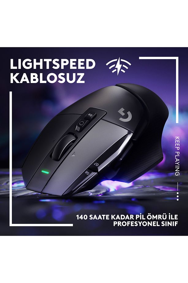G G502 X Lightspeed Siyah Oyuncu Mouse - 4