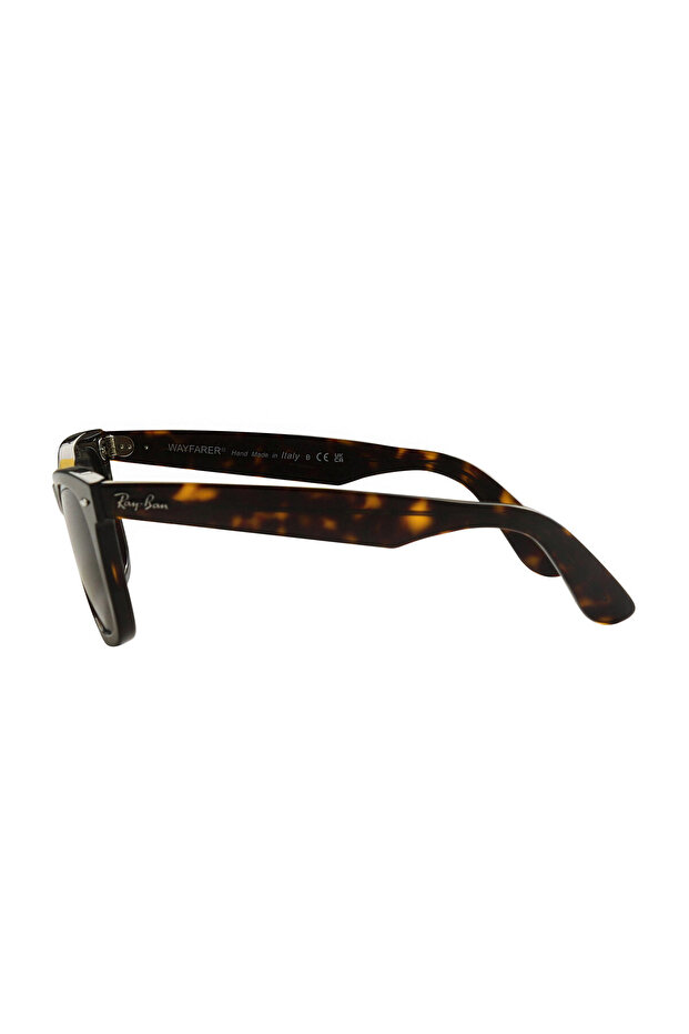 Czarne, wzorzyste okulary przeciwsłoneczne Wayfarer Classic - 2