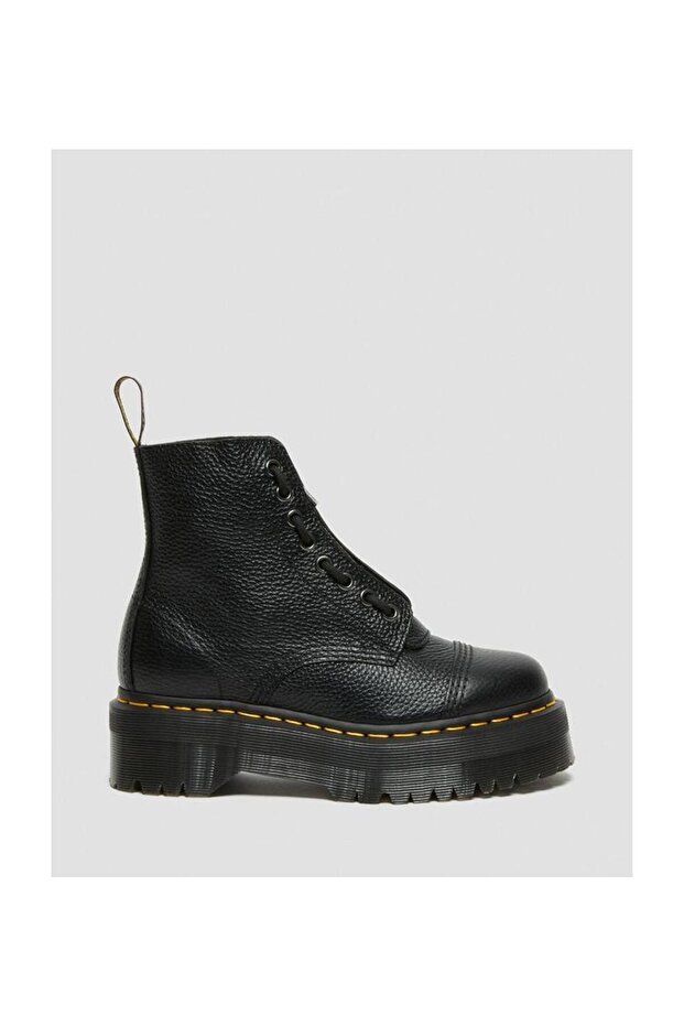 Sinclair Schwarzes gewalktes Nappaleder - 6