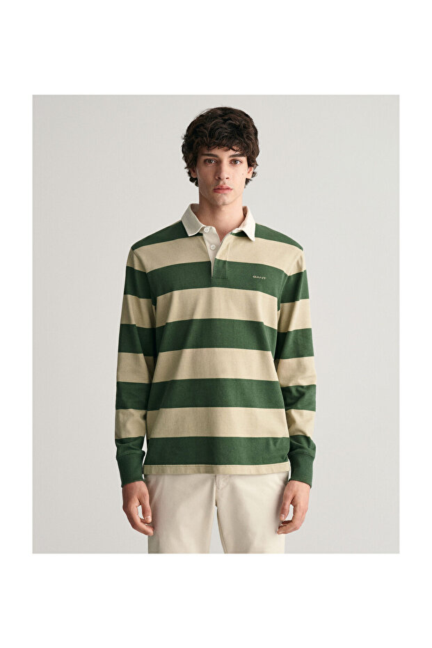 BLOCK STRIPE HEAVY RUGGER - 1