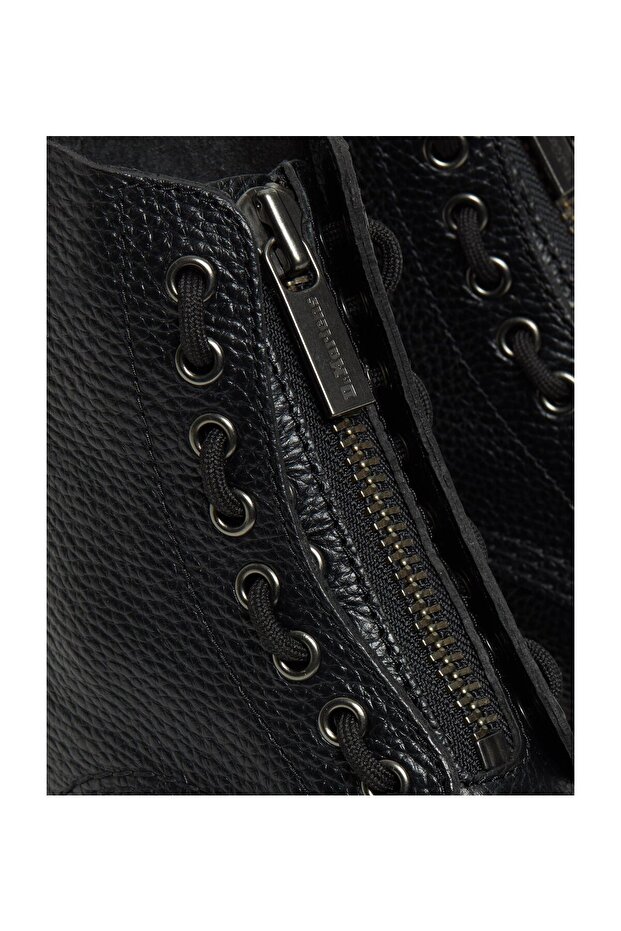 Sinclair Schwarzes gewalktes Nappaleder - 2