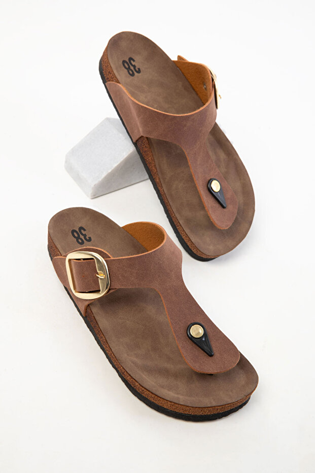 20478 Kadın Taba Terlik - 4