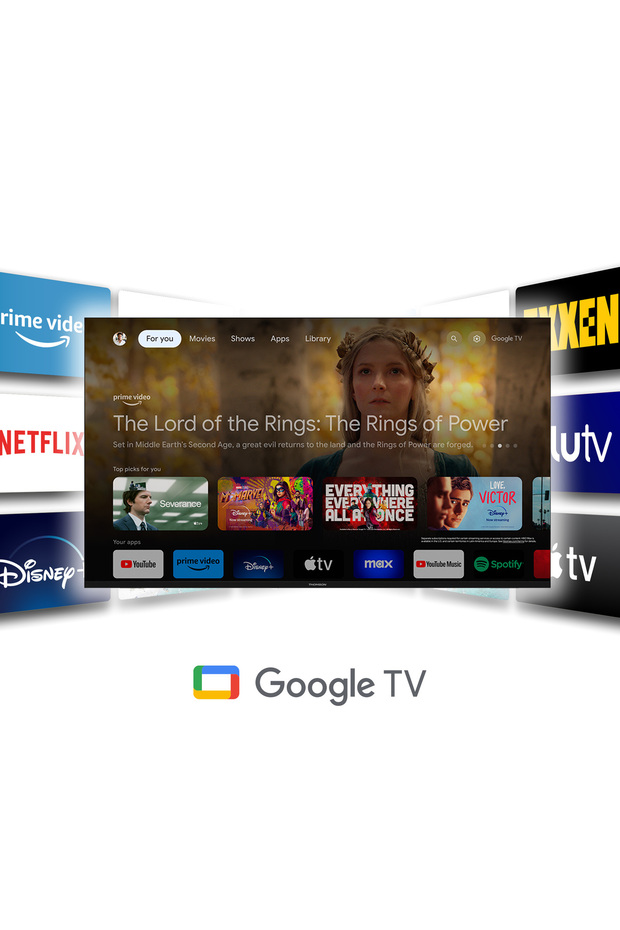65QG5C14 65 inç 164 Ekran Uydu Alıcılı Ultra HD 4K Google Smart QLED TV - 5
