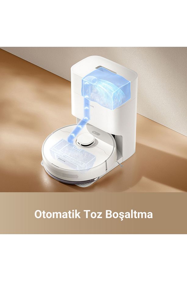 D10 Plus Gen 2 Robot Süpürge Beyaz - 3