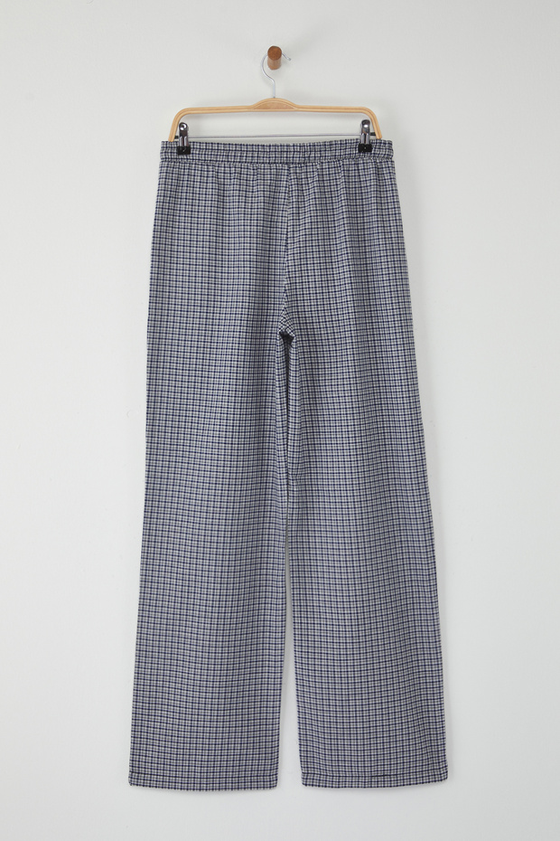 Çok Renkli Regular Ekose / Kareli Homewear Pijama Altı TMNSS25PJ00006 - 3