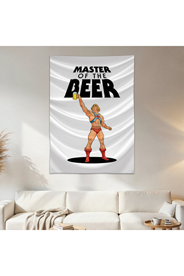 He-Man Wall Drape Wall Tapestry First Quality Satin Fabric Poster