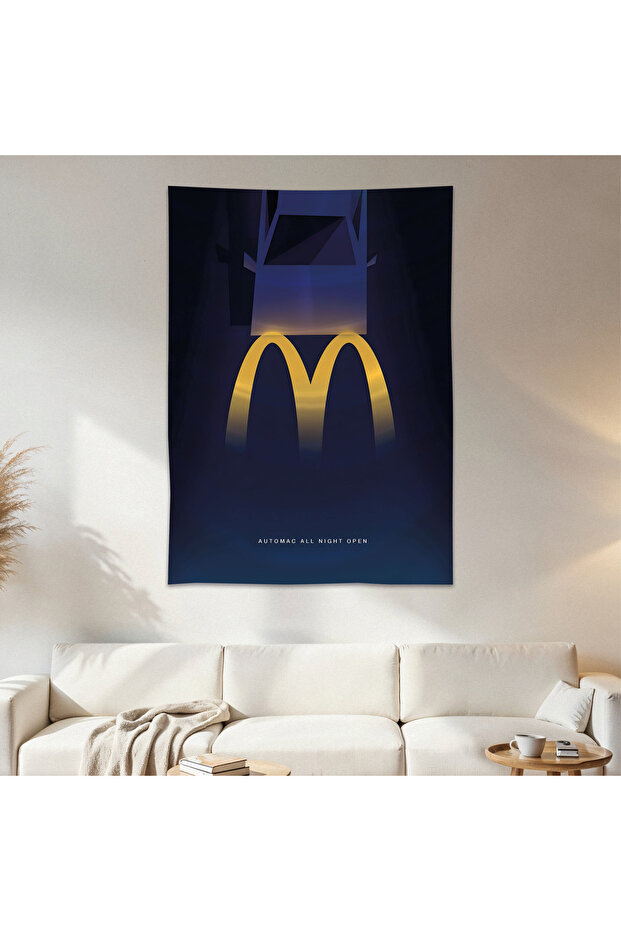 Mc Wall Cloth Wall Carpet First Quality Satin Fabric Poster